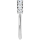 14K White Gold 1/2 CTW Lab-Grown Diamond Anniversary Band
