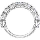 14K White Gold 1 CTW Lab-Grown Diamond Anniversary Band