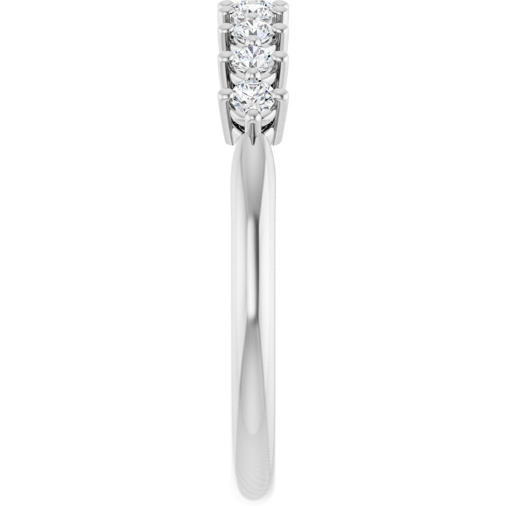 14K White Gold 1/4 CTW Lab-Grown Diamond Anniversary Band