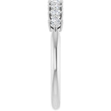 14K White Gold 1/4 CTW Lab-Grown Diamond Anniversary Band