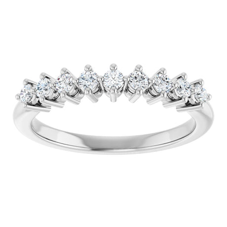 14K White Gold 1/4 CTW Lab-Grown Diamond Anniversary Band