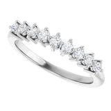 14K White Gold 1/4 CTW Lab-Grown Diamond Anniversary Band