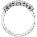 14K White Gold 1/4 CTW Lab-Grown Diamond Anniversary Band