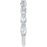 14K White Gold 1 5/8 CTW Lab-Grown Diamond Anniversary Band