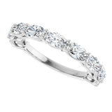 14K White Gold 1 5/8 CTW Lab-Grown Diamond Anniversary Band