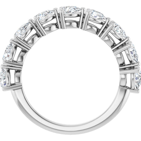 14K White Gold 1 1/4 CTW Lab-Grown Diamond Anniversary Band
