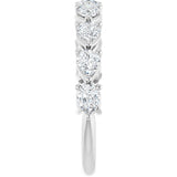 14K White Gold 1 1/4 CTW Lab-Grown Diamond Anniversary Band