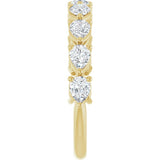 14K Yellow Gold 1 1/4 CTW Lab-Grown Diamond Anniversary Band