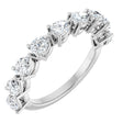 14K White Gold 1 1/4 CTW Lab-Grown Diamond Anniversary Band