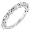14K White Gold 3/4 CTW Lab-Grown Diamond Anniversary Band