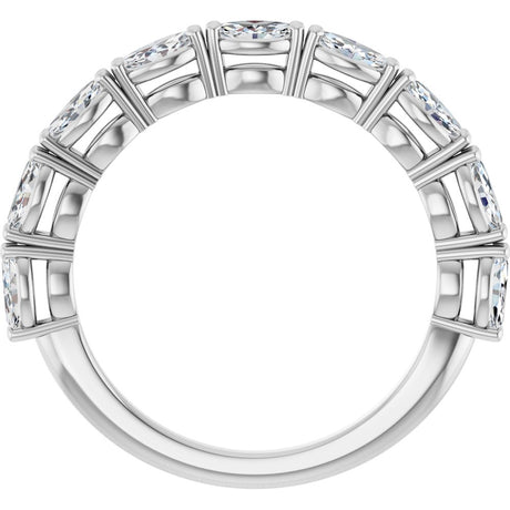 14K White Gold 3/4 CTW Lab-Grown Diamond Anniversary Band