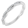 14K White 1/6 CTW Natural Diamond Anniversary Band