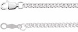 Sterling Silver 2.25 mm Curb 18" Chain