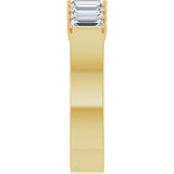 14K Yellow 1/2 CTW Lab-Grown Diamond Anniversary Band
