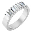 14K White 1/2 CTW Lab-Grown Diamond Anniversary Band