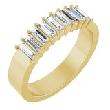 14K Yellow 1/2 CTW Lab-Grown Diamond Anniversary Band