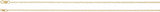 14K Yellow Gold 1.8 mm Flat Cable 20" Chain