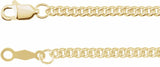 14K Yellow Gold-Filled 2.25 mm Curb 20" Chain