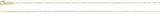 14K Yellow Gold 1.25 mm Paperclip-Style 20" Chain