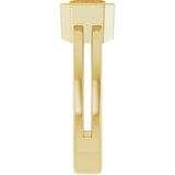 14K Yellow Natural Citrine Ring