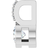 14K White Gold 1/4 CTW Lab-Grown Diamond Pendant