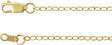 14K Yellow Gold 1.8 mm Flat Cable 20" Chain