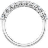 14K White Gold 1/3 CTW Lab-Grown Diamond Anniversary Band