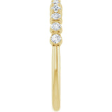14K Yellow Gold 1/3 CTW Lab-Grown Diamond Anniversary Band
