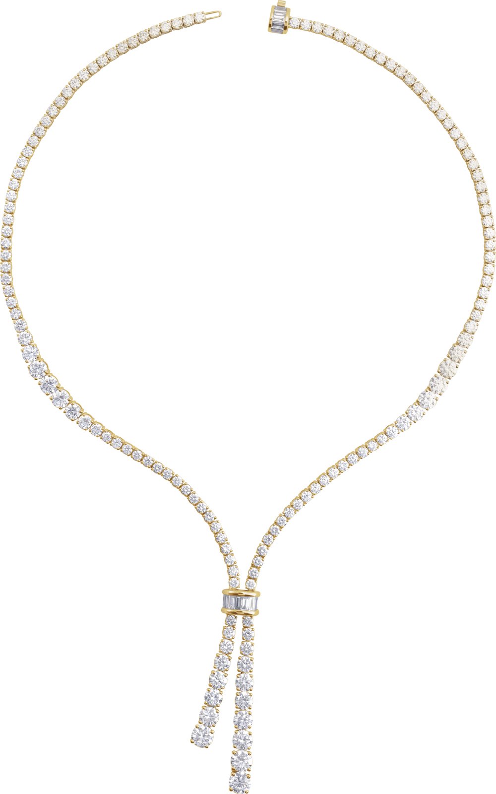 14K Yellow 26 1/5 CTW Lab-Grown Diamond 20" Necklace