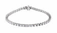 14K White 5 CTW Lab-Grown Diamond Line 7" Bracelet