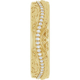 14K Yellow Gold 1/4 CTW Natural Diamond Band