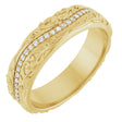 14K Yellow Gold 1/4 CTW Natural Diamond Band