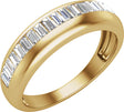 14K Yellow Gold 1/2 CTW Natural Diamond Anniversary Band