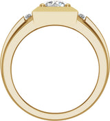 14K Yellow 1 3/4 CTW Lab-Grown Diamond Band