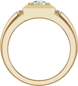 14K Yellow 1 3/4 CTW Lab-Grown Diamond Band