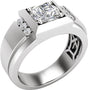 14K White 1 3/4 CTW Lab-Grown Diamond Band