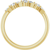 14K Yellow Gold 1/2 CTW Lab-Grown Diamond Anniversary Band