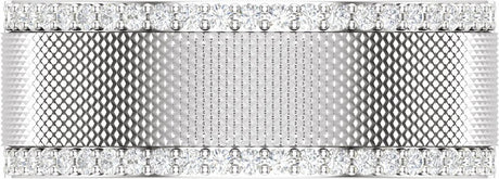 14K White 1/2 CTW Lab-Grown Diamond Band