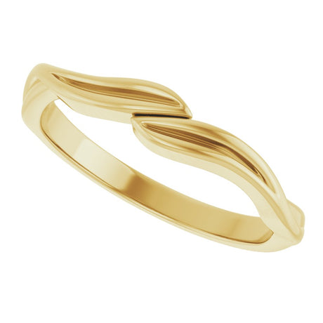 14K Yellow Gold Stackable Ring