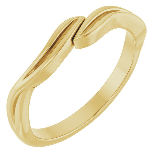 14K Yellow Gold Stackable Ring