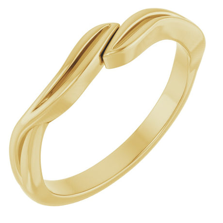 14K Yellow Gold Stackable Ring