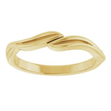14K Yellow Gold Stackable Ring