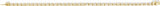 14K Yellow Gold 12 CTW Lab-Grown Diamond Line 7" Bracelet