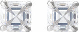 14K White Gold 5/8 CTW Natural Diamond Earrings