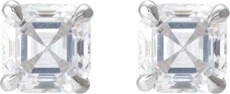 14K White Gold 5/8 CTW Natural Diamond Earrings