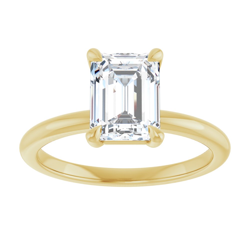 14K Yellow Gold 1 3/4 CTW Lab-Grown Diamond Engagement Ring