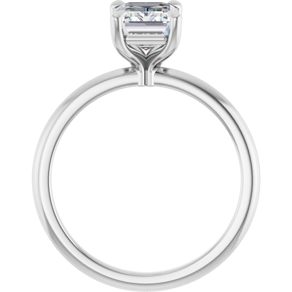 14K White Gold 1 3/4 CTW Lab-Grown Diamond Engagement Ring