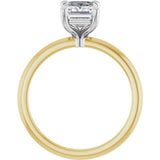 14K Yellow/White Gold 1 3/4 CTW Lab-Grown Diamond Engagement Ring
