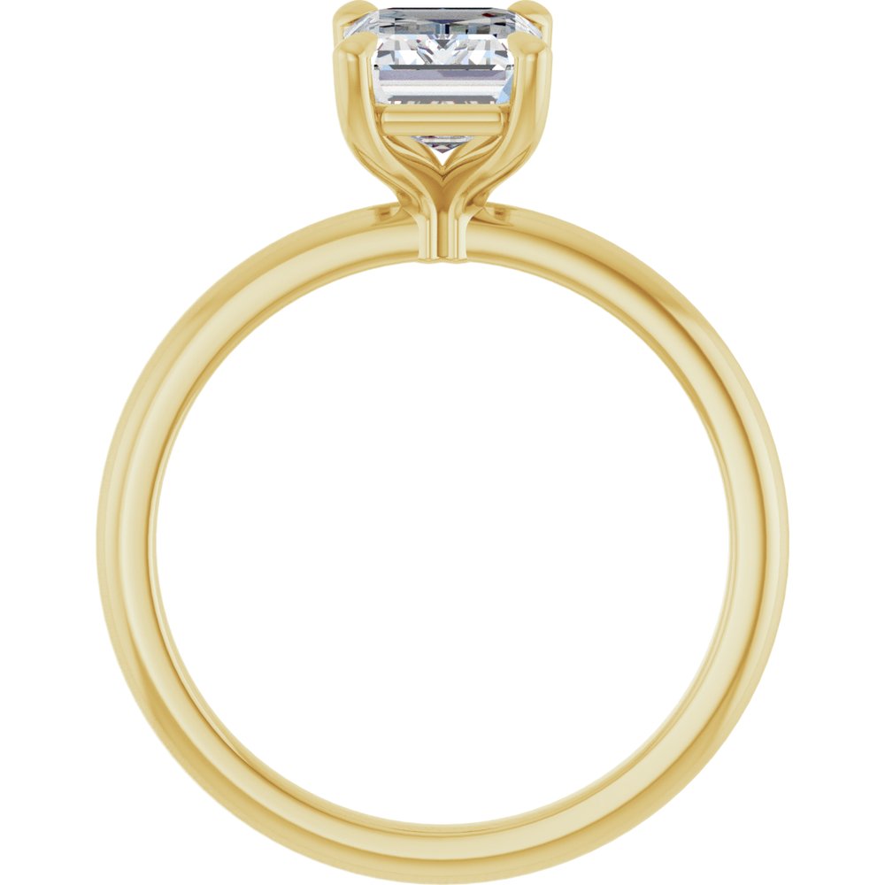 14K Yellow Gold 1 3/4 CTW Lab-Grown Diamond Engagement Ring