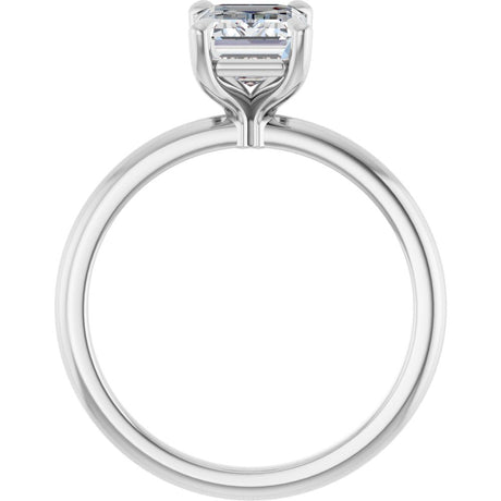 14K White Gold 1 3/4 CTW Lab-Grown Diamond Engagement Ring